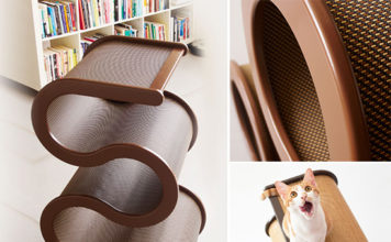 Cucce moderne e tiragraffi di design per gatti